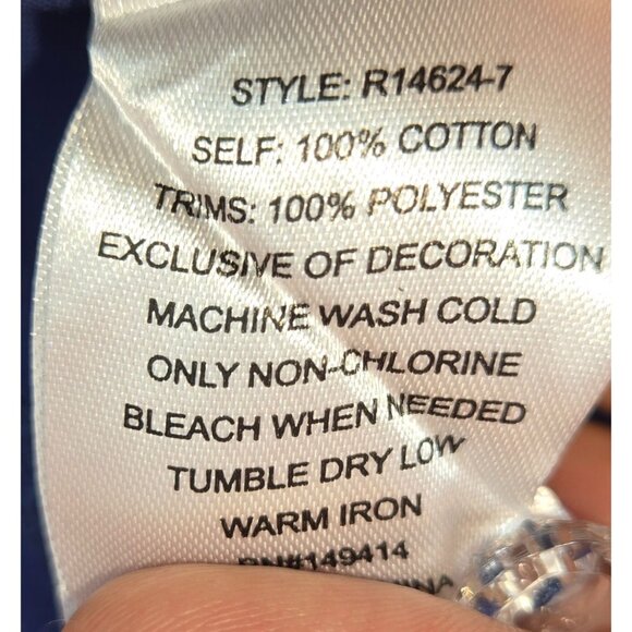 Johnny Was Workshop Floral Embroidered Button-Up Shirt Large - Picture 6 of 8